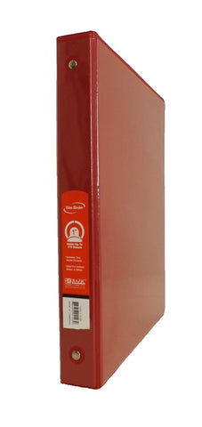 Stationery - Binder 1' PVC - 3 Ring Red