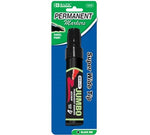 Stationery - Perm. Markers Super Jumbo Black - 1 pk.