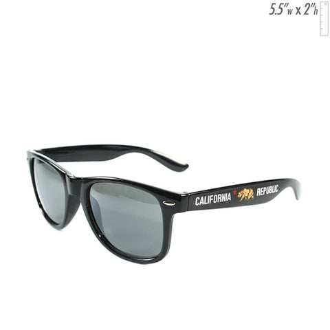 SP #W11CR BLACK Cali Collection Sunglasses