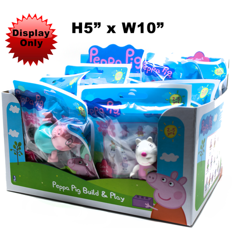 Toys $2.99 - Peppa Pig Figures, Asst'd.  24 Pc Display