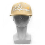 Snapback Cap - California Palm Sun, Heather Tan