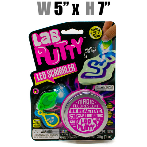 Toys $4.99 - Lab Putty, LED Scribbler