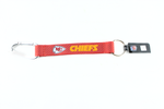 NFL Carabiner Lanyard Keychains - Kansas City Chiefs