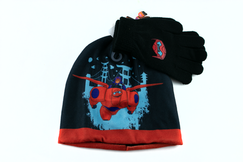 Big Hero 6 Baymax Hat & Glove Set