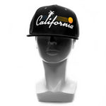 Snapback Cap - California Palm Sun, Black